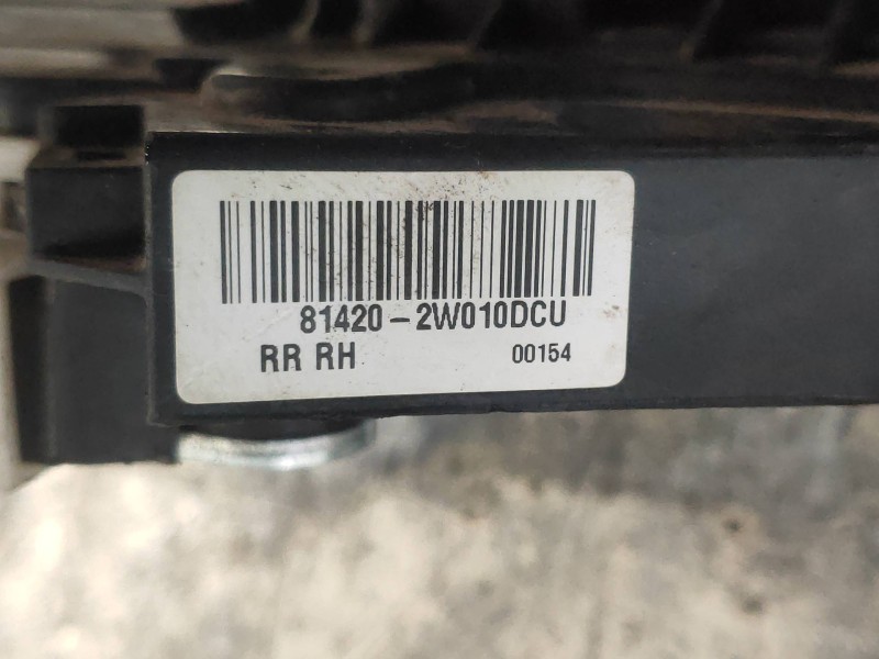 Recambio de motor cierre centralizado trasero derecho para hyundai santa fe (dm) tecno 4wd referencia OEM IAM 814202W010  