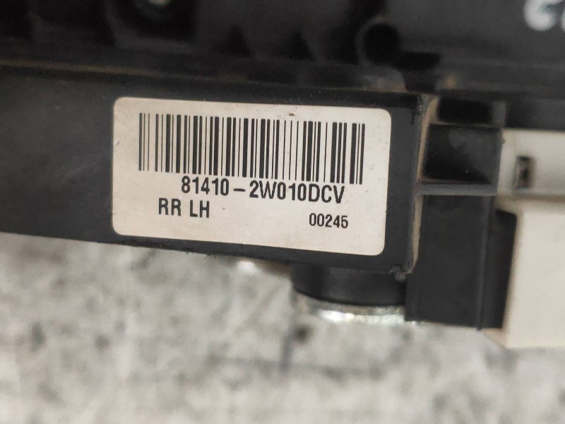 Recambio de motor cierre centralizado trasero izquierdo para hyundai santa fe (dm) tecno 4wd referencia OEM IAM 814102W010  