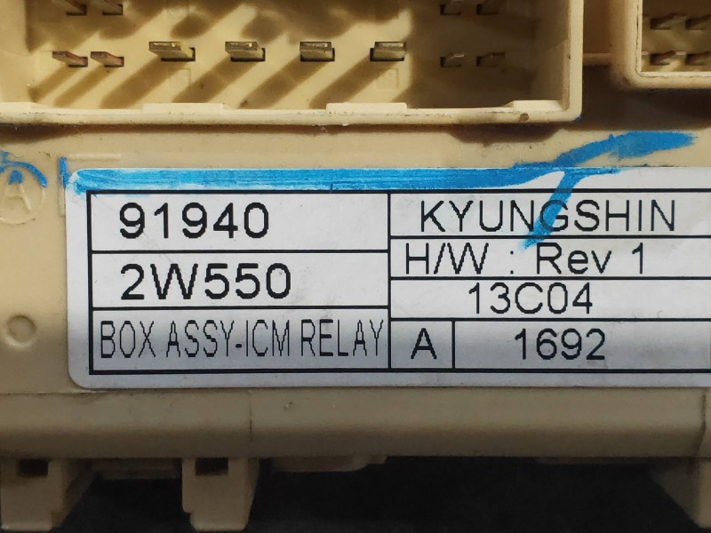 Recambio de modulo electronico para hyundai santa fe (dm) tecno 4wd referencia OEM IAM 919402W550  