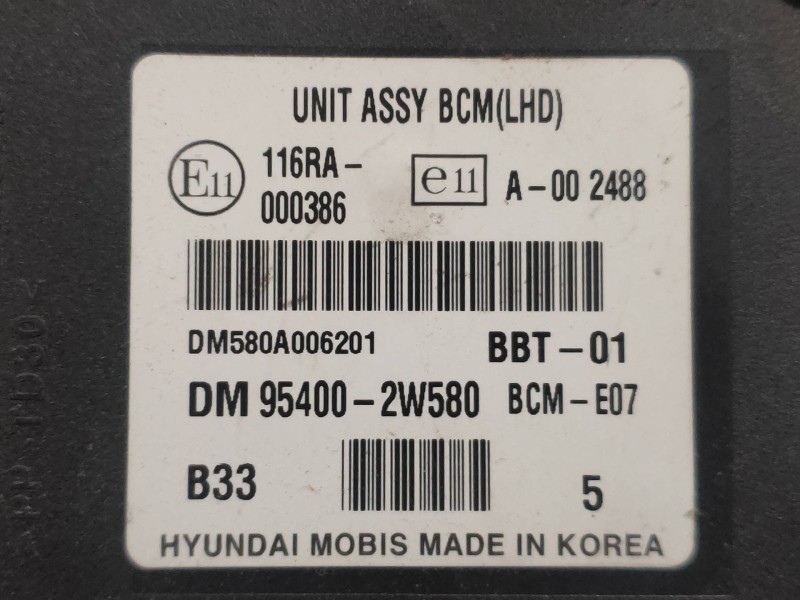 Recambio de modulo electronico para hyundai santa fe (dm) tecno 4wd referencia OEM IAM 954002W580  