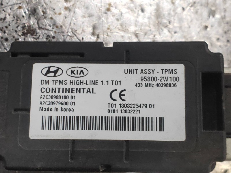 Recambio de modulo electronico para hyundai santa fe (dm) tecno 4wd referencia OEM IAM 958002W100 A2C30980100 A2C30979600