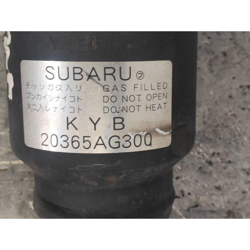 Recambio de amortiguador trasero izquierdo para subaru legacy familiar/outback b13 (bp) 2.0 diesel cat referencia OEM IAM 20365A