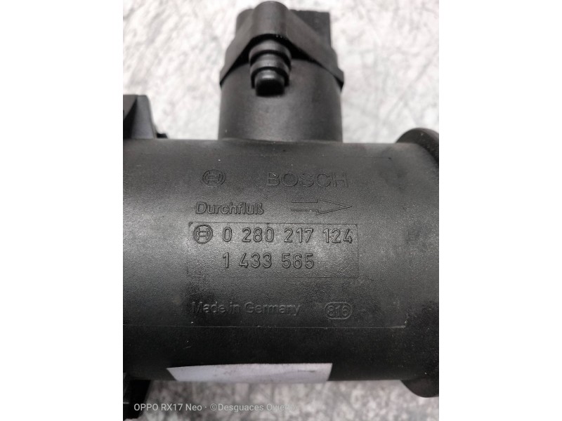 Recambio de caudalimetro para bmw serie 3 coupe (e46) 318 ci referencia OEM IAM 0280217124 1433565 BOSCH