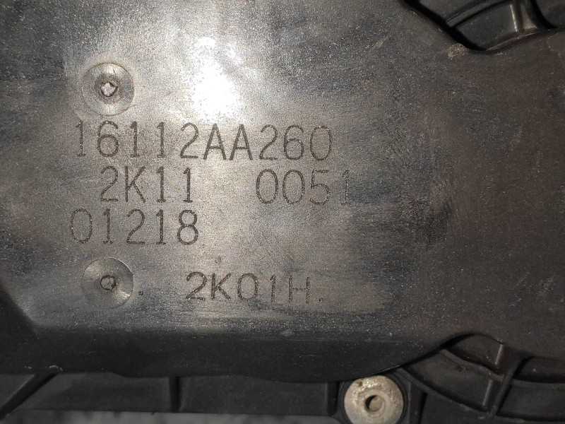 Recambio de caja mariposa para subaru legacy familiar/outback b13 (bp) 2.0 diesel cat referencia OEM IAM 16112AA260  