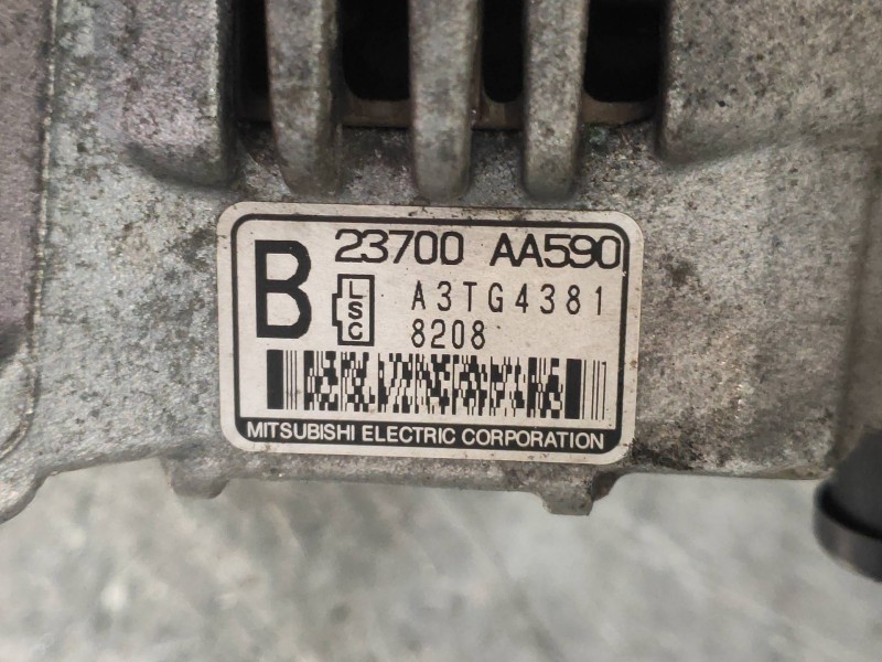 Recambio de alternador para subaru legacy familiar/outback b13 (bp) 2.0 diesel cat referencia OEM IAM 23700AA590 A3TG4381 
