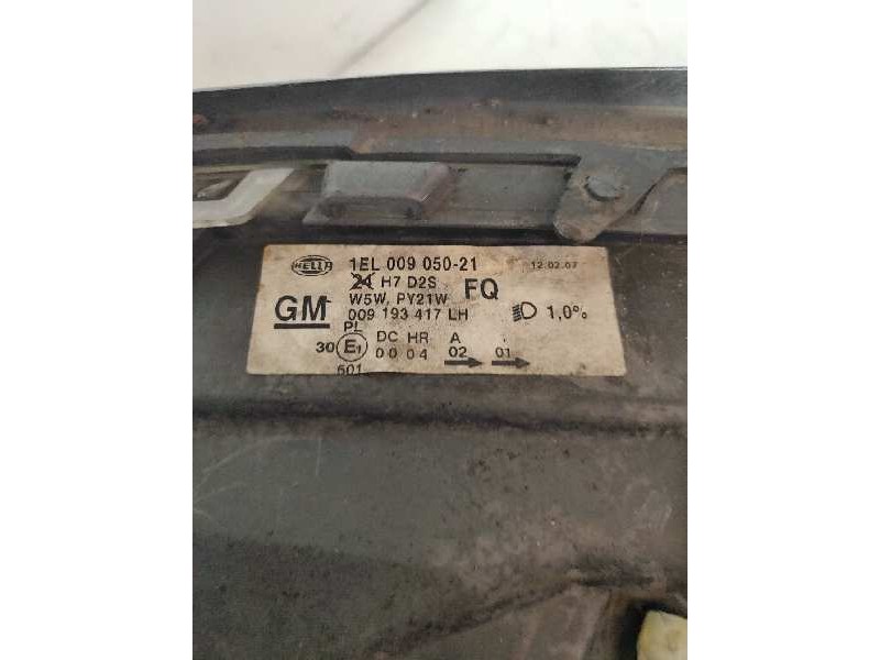 Recambio de faro izquierdo para opel omega b elegance familiar referencia OEM IAM 1EL00905021 009193417 