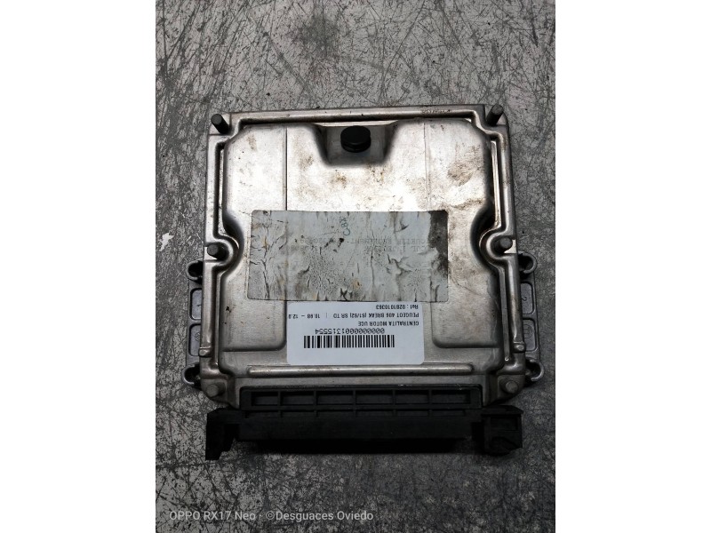 Recambio de centralita motor uce para peugeot 406 break (s1/s2) sr td referencia OEM IAM 0281010363 9641608080 EDC15
