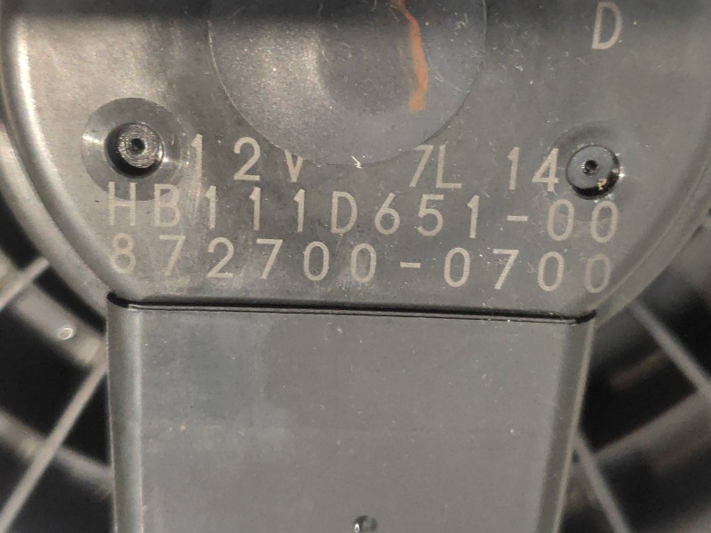 Recambio de motor calefaccion para mazda 6 lim. (gh) 2.0 crtd 140cv active (5-ptas.) referencia OEM IAM 8727000700 H111D65100 