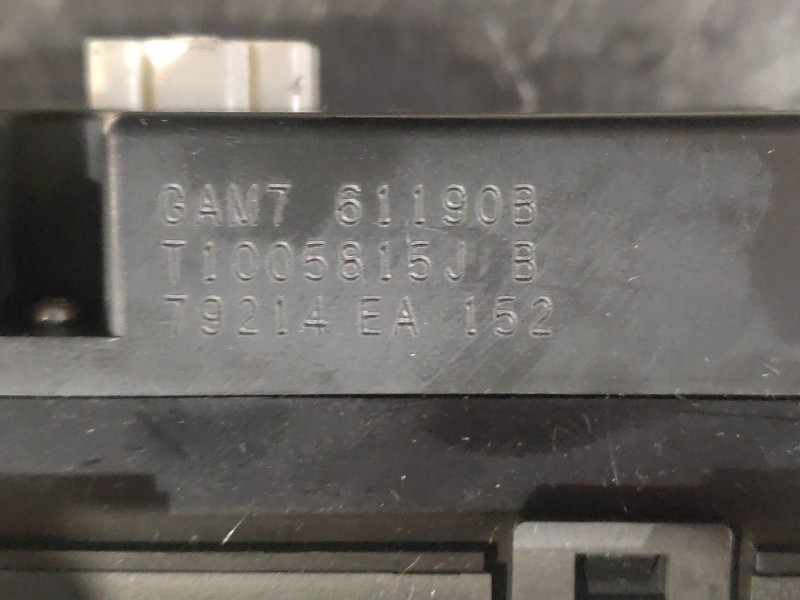 Recambio de mando calefaccion / aire acondicionado para mazda 6 lim. (gh) 2.0 crtd 140cv active (5-ptas.) referencia OEM IAM T10