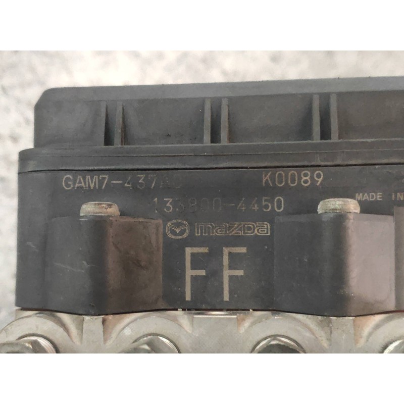 Recambio de abs para mazda 6 lim. (gh) 2.0 crtd 140cv active (5-ptas.) referencia OEM IAM 1338004450 GAM7437A0 