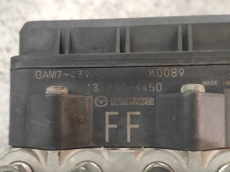 Recambio de abs para mazda 6 lim. (gh) 2.0 crtd 140cv active (5-ptas.) referencia OEM IAM 1338004450 GAM7437A0 