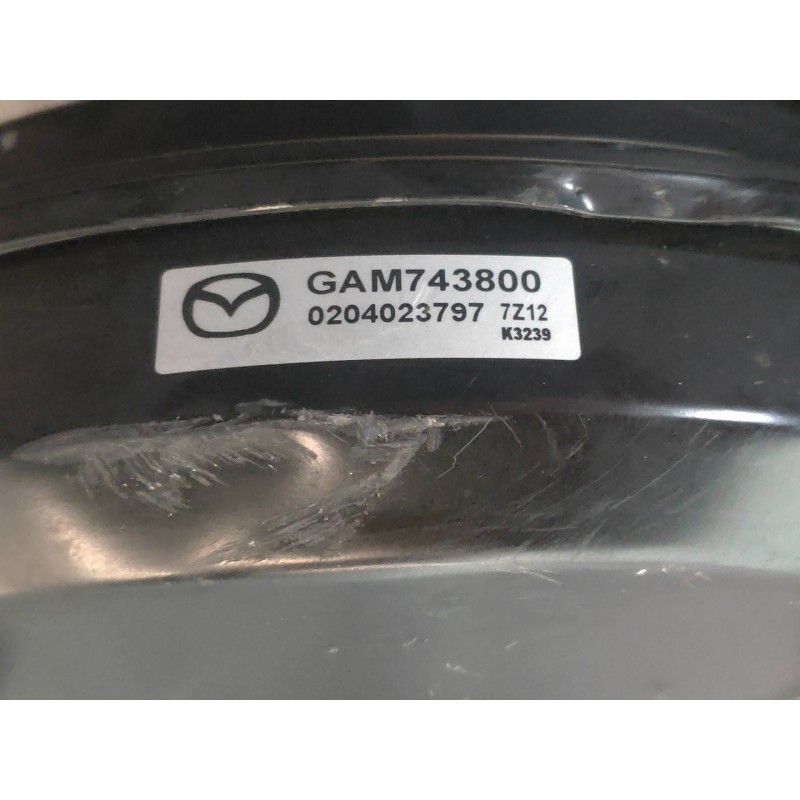 Recambio de servofreno para mazda 6 lim. (gh) 2.0 crtd 140cv active (5-ptas.) referencia OEM IAM 0204023797 GAM743800 
