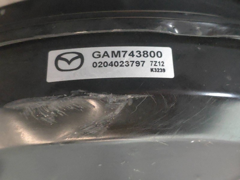 Recambio de servofreno para mazda 6 lim. (gh) 2.0 crtd 140cv active (5-ptas.) referencia OEM IAM 0204023797 GAM743800 
