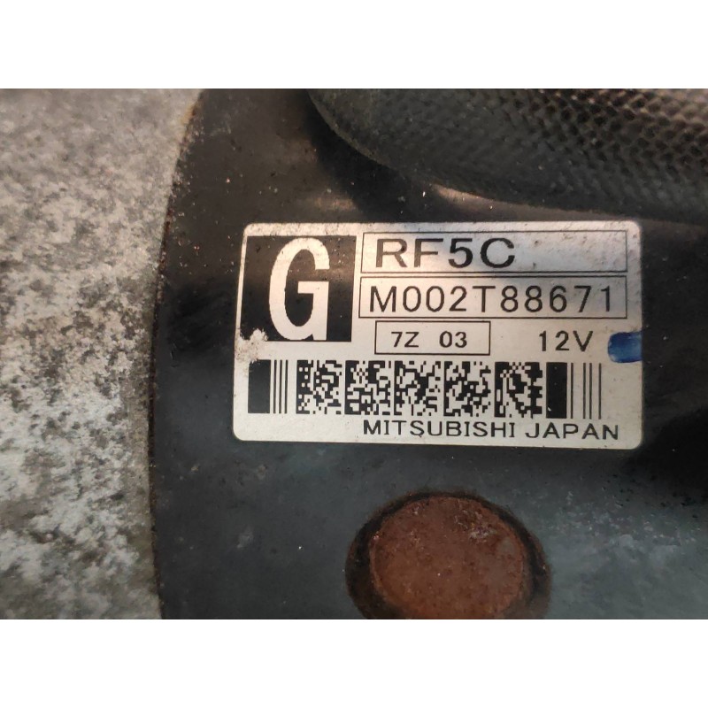 Recambio de motor arranque para mazda 6 lim. (gh) 2.0 crtd 140cv active (5-ptas.) referencia OEM IAM M002T88671 RF5C 