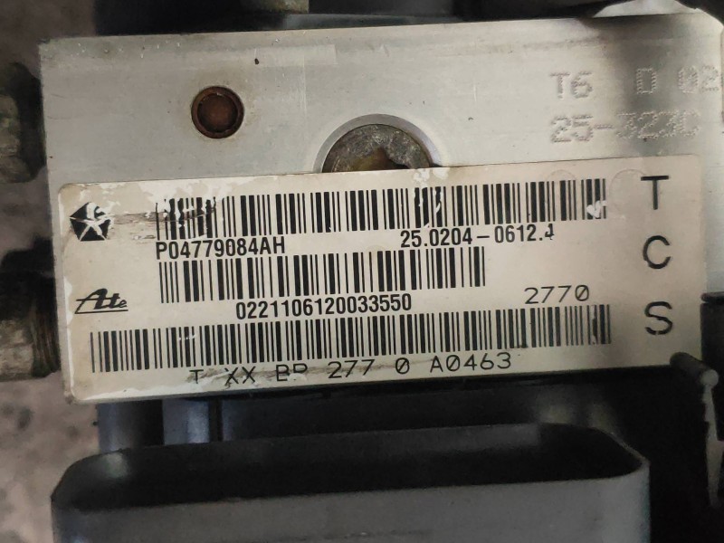 Recambio de abs para chrysler 300 m (lr) 2.7 v6 referencia OEM IAM 25020406124 P04779084AH 10051181861 25094601953 04602253AE 25