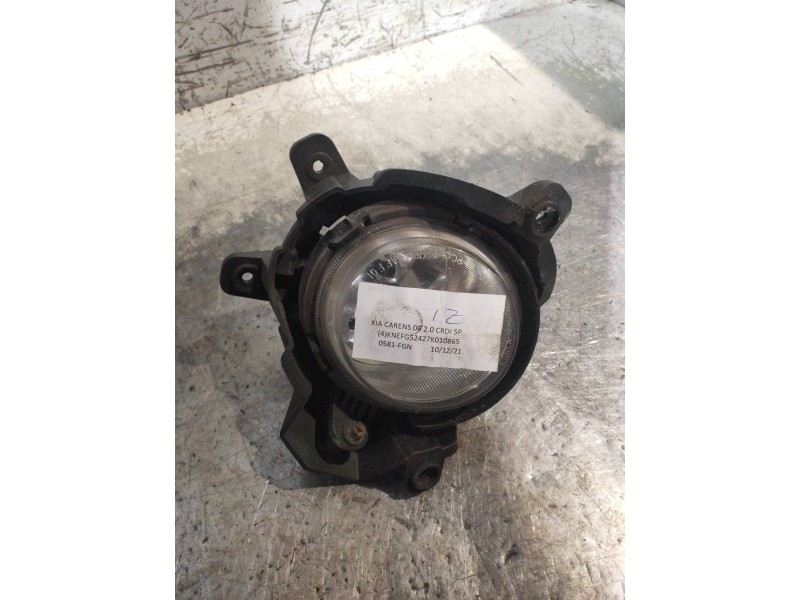 Recambio de faro antiniebla izquierdo para kia carens (un) active referencia OEM IAM   