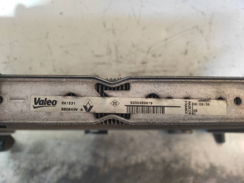 Recambio de radiador agua para renault clio iii rs referencia OEM IAM 8200489879 880645W 