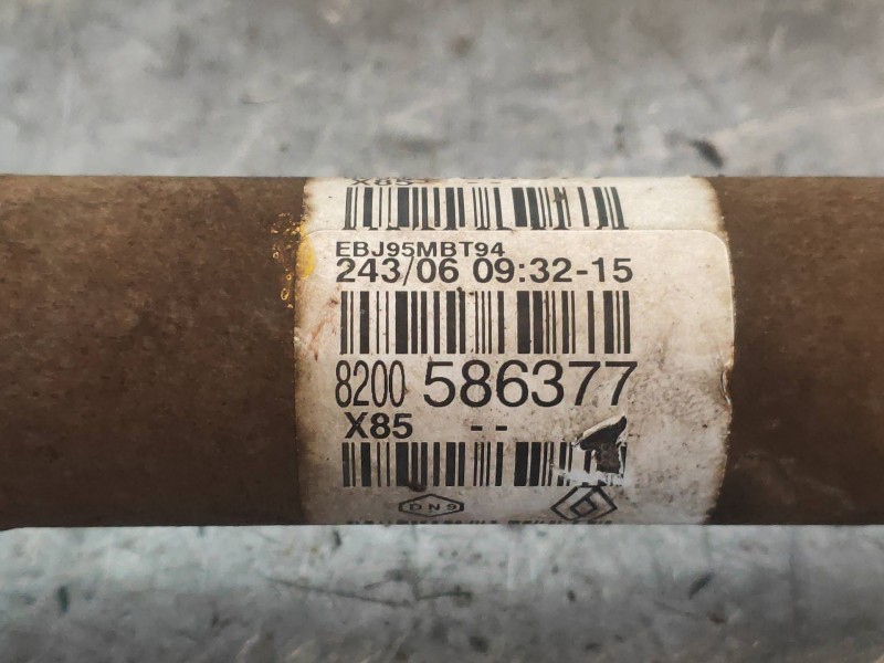 Recambio de transmision delantera izquierda para renault clio iii rs referencia OEM IAM 8200586377  