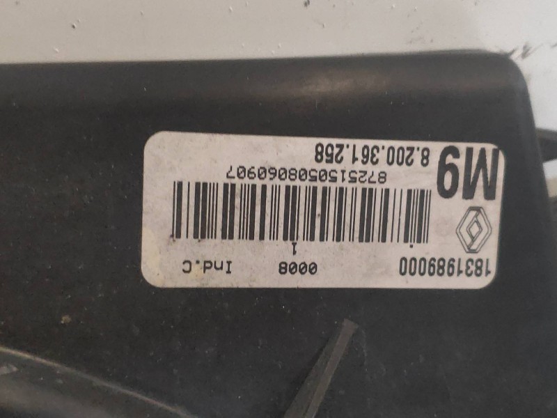 Recambio de electroventilador para renault clio iii rs referencia OEM IAM 8200361258 1831989000 