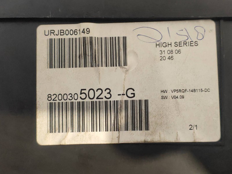 Recambio de cuadro instrumentos para renault clio iii rs referencia OEM IAM 8200305023G  