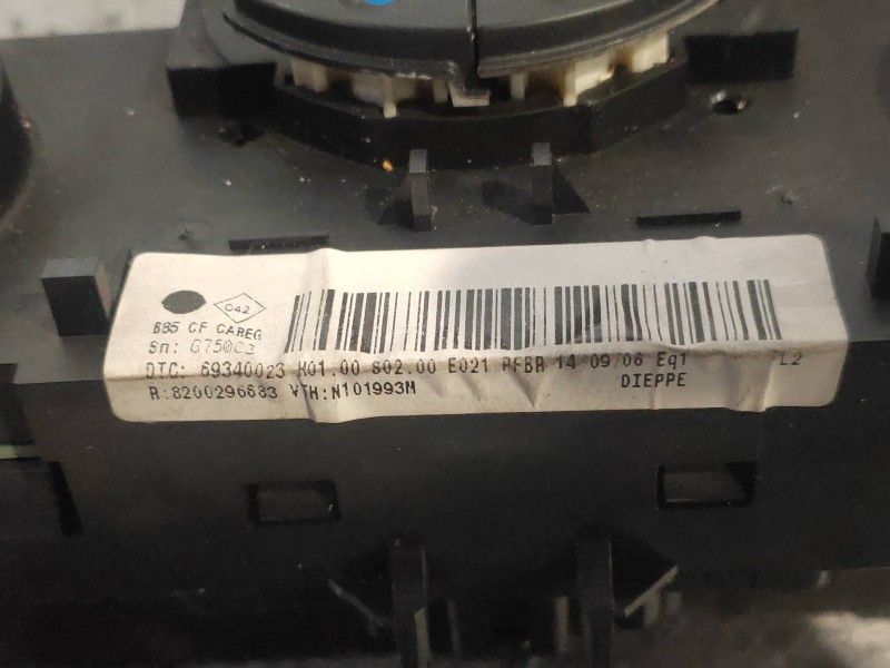 Recambio de mando calefaccion / aire acondicionado para renault clio iii rs referencia OEM IAM 8200296683 69340023 