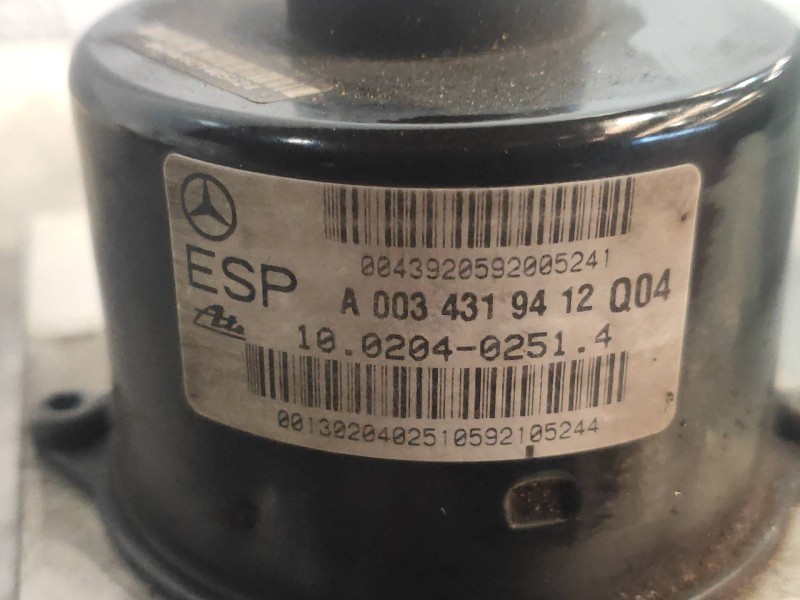 Recambio de abs para mercedes clase clk (w209) coupe 240 (209.361) referencia OEM IAM 10020402514 A0034319412 10092515003 A20954