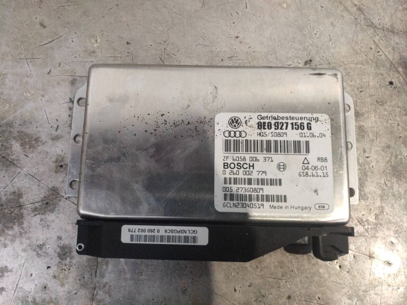 Recambio de centralita cambio automatico para audi a4 cabrio (8h) 3.0 quattro referencia OEM IAM 0260002779 8E0927156G 