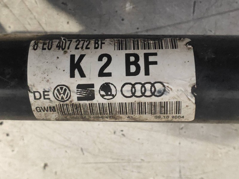 Recambio de transmision delantera derecha para audi a4 cabrio (8h) 3.0 quattro referencia OEM IAM   BF