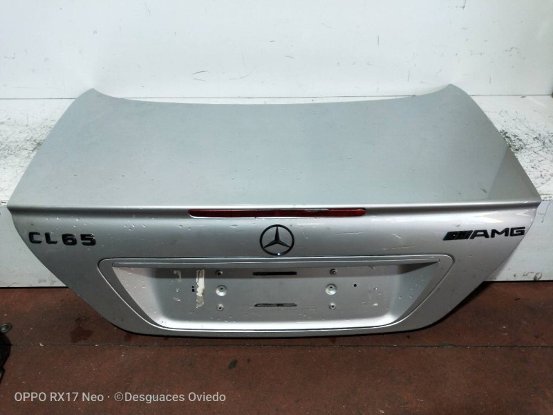 Recambio de tapa maletero para mercedes clase cl (w215) coupe 600 (215.378) referencia OEM IAM   