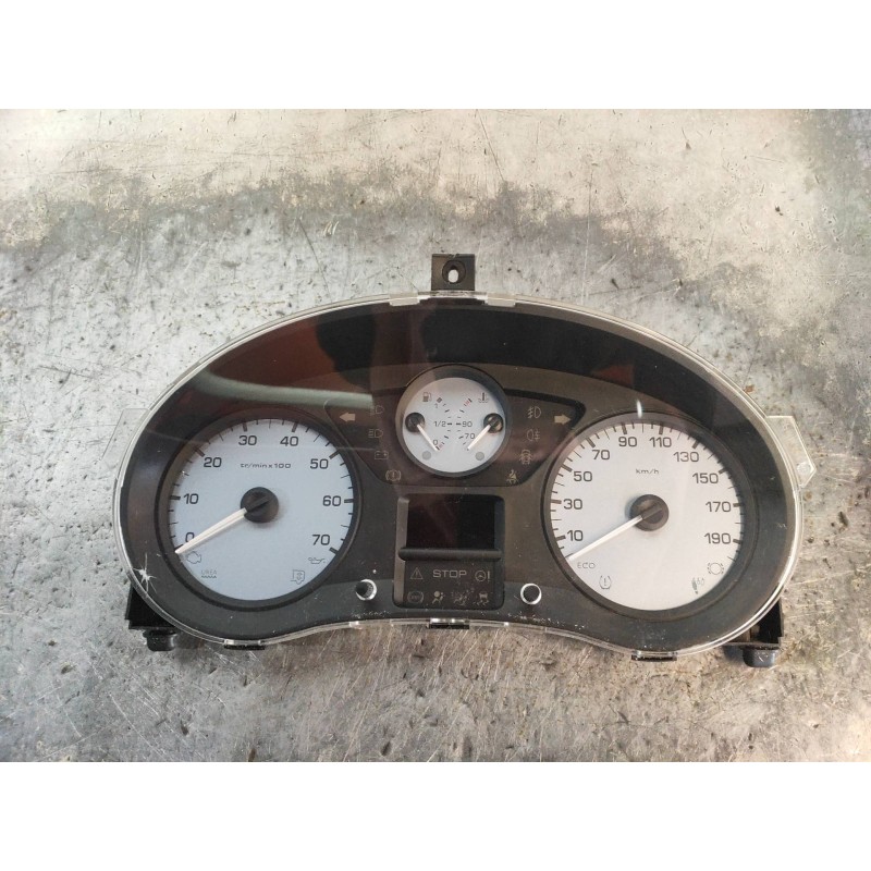 Recambio de cuadro instrumentos para citroen berlingo cuadro 1.6 blue-hdi fap referencia OEM IAM 9801641480 503001316752 