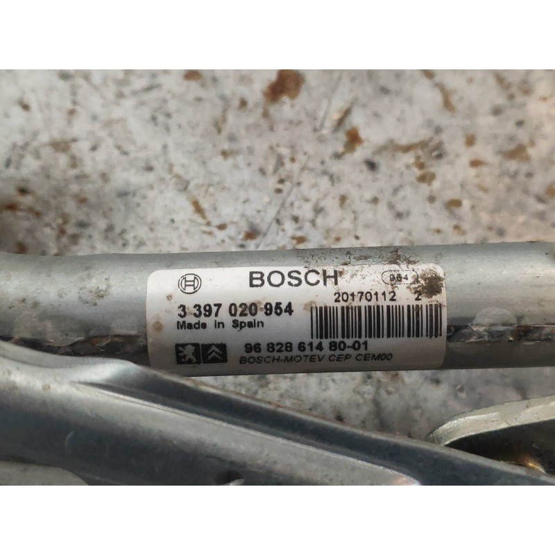 Recambio de motor limpia delantero para citroen berlingo cuadro 1.6 blue-hdi fap referencia OEM IAM 0390241621 9682861480 339702