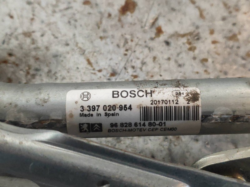 Recambio de motor limpia delantero para citroen berlingo cuadro 1.6 blue-hdi fap referencia OEM IAM 0390241621 9682861480 339702