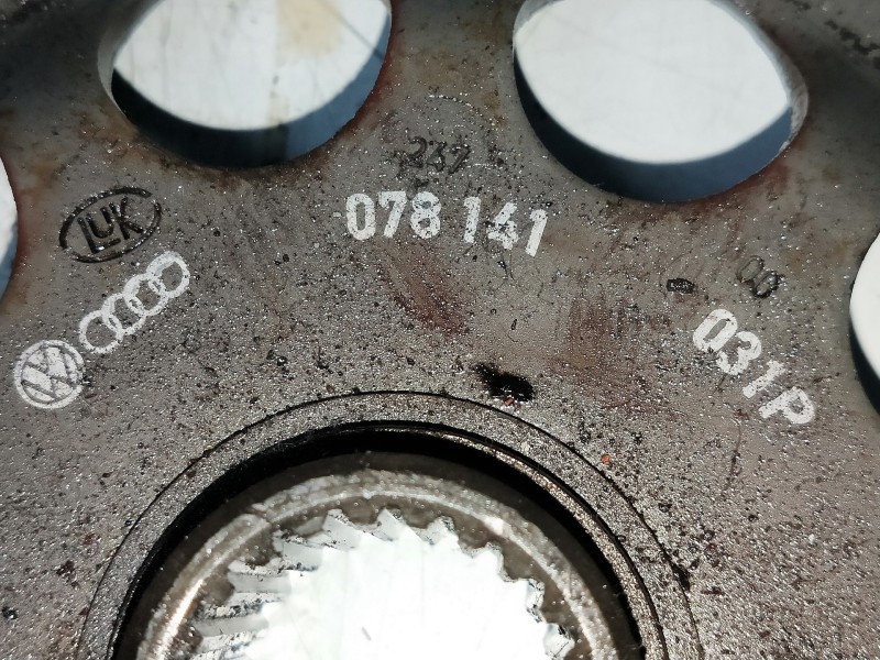 Recambio de kit embrague para audi a6 berlina (4b2) referencia OEM IAM 078141031P  