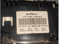 Recambio de cuadro instrumentos para citroen c4 lim. live edition referencia OEM IAM 9812831980 A2C97398100  2
