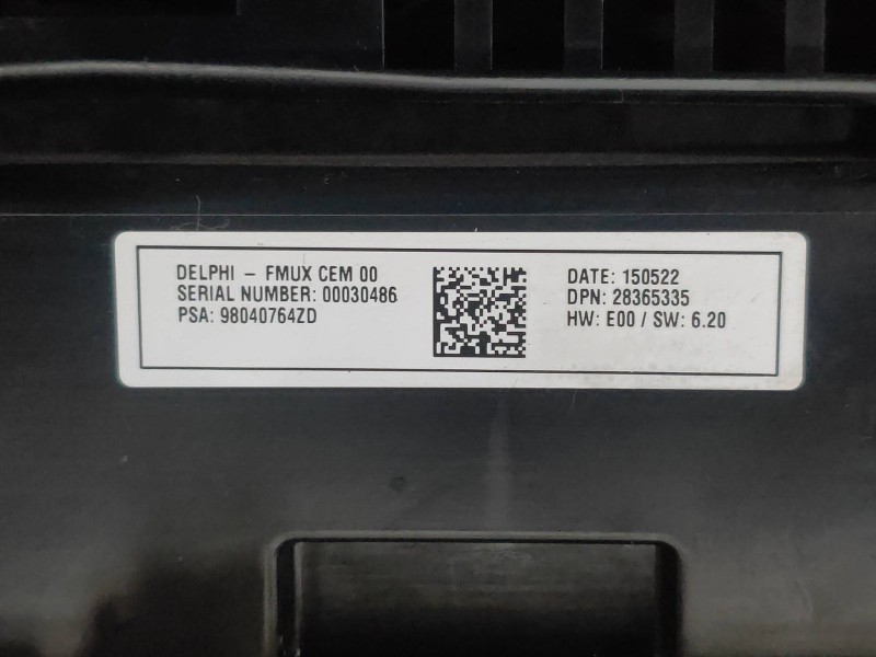 Recambio de mando calefaccion / aire acondicionado para citroen c4 lim. live edition referencia OEM IAM 98040764ZD  