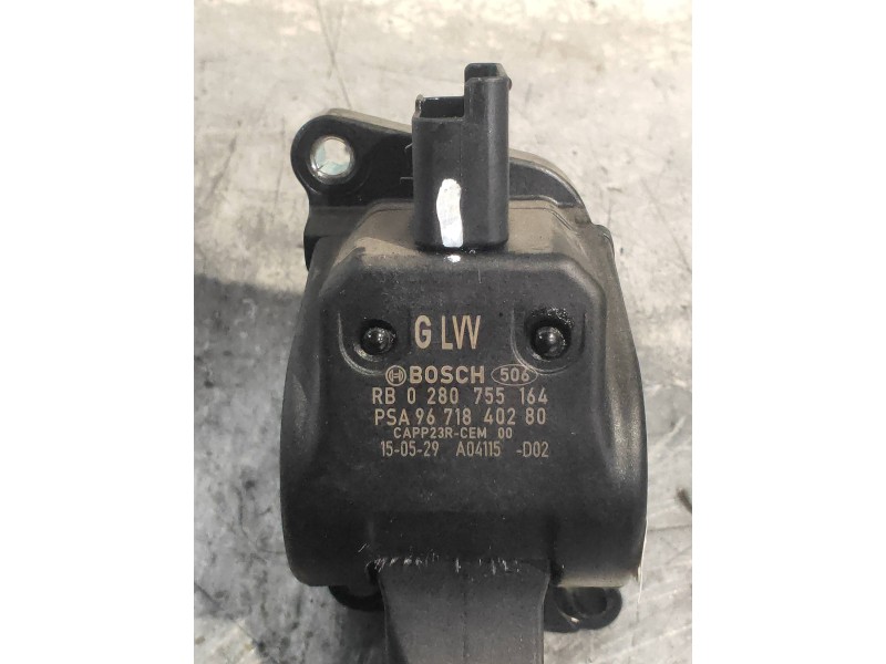 Recambio de potenciometro pedal para citroen c4 lim. live edition referencia OEM IAM 0280755164 9671840280 