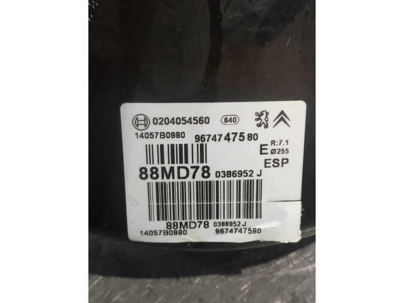 Recambio de servofreno para citroen c4 lim. live edition referencia OEM IAM 0204054560 9674747580 