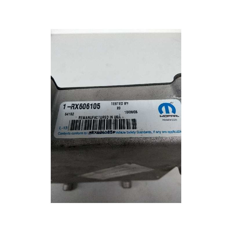 Recambio de centralita cambio automatico para chrysler stratus berlina (ja) 2.5 cat referencia OEM IAM 1RX606105 54152 RX606105