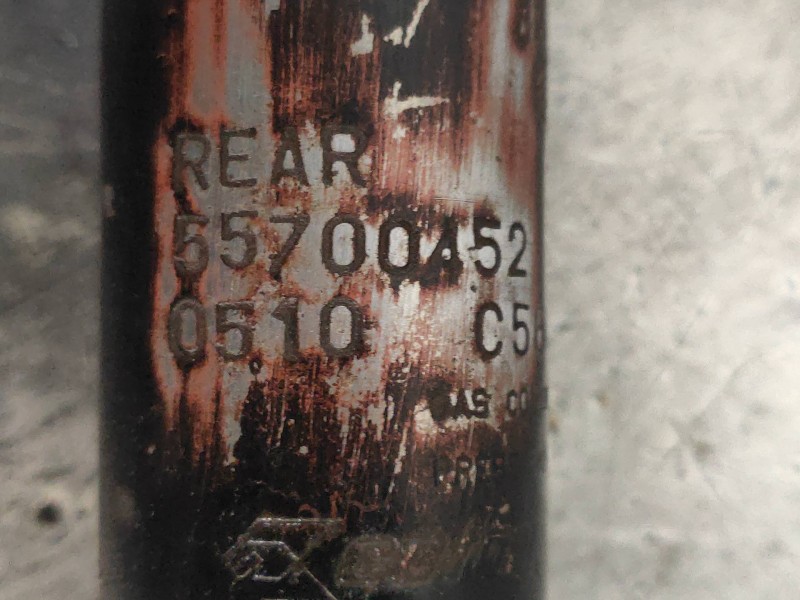 Recambio de amortiguador trasero izquierdo para fiat punto (evo) (199) emotion referencia OEM IAM 55700452  