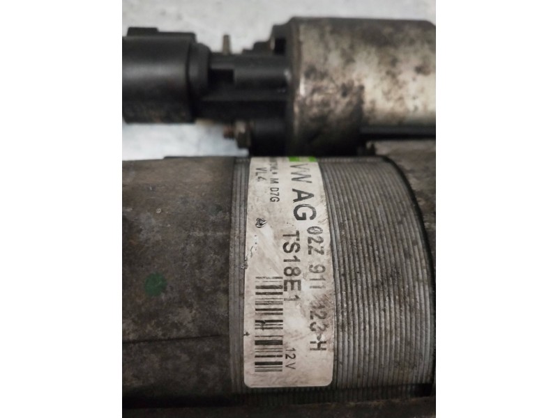 Recambio de motor arranque para volkswagen caddy ka/kb (2k) life referencia OEM IAM TS18E1 VALEO 19TDI