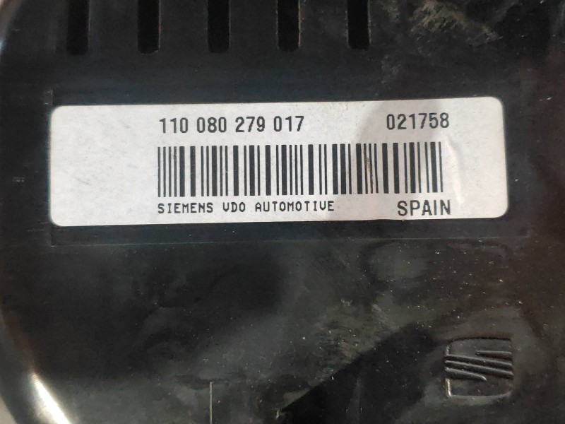 Recambio de cuadro instrumentos para seat leon (1p1) reference referencia OEM IAM 1P0920804B 110080279017 