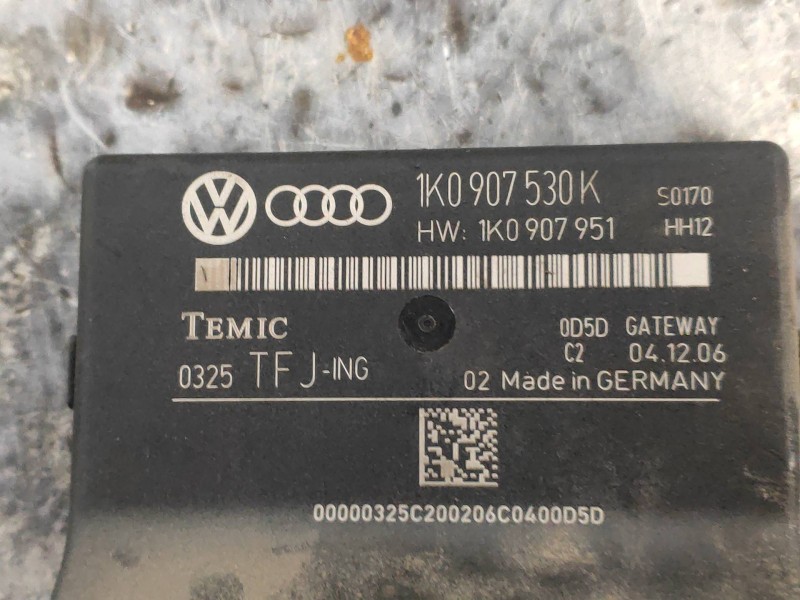 Recambio de modulo electronico para seat leon (1p1) reference referencia OEM IAM 1K0907530K  