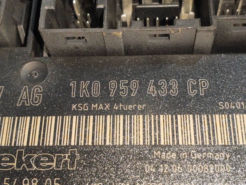 Recambio de modulo electronico para seat leon (1p1) reference referencia OEM IAM 1K0959433CP  