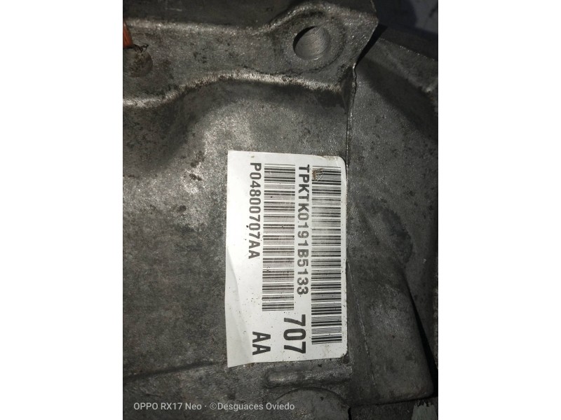 Recambio de caja cambios para chrysler voyager (rg) 3.3 v6 cat referencia OEM IAM P04800707AA TPKTK0191B5133 