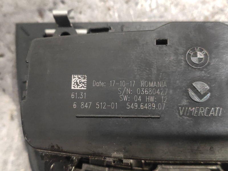 Recambio de mando luces para bmw serie 3 lim. (f30) 318d referencia OEM IAM 6131684751201 549648907 