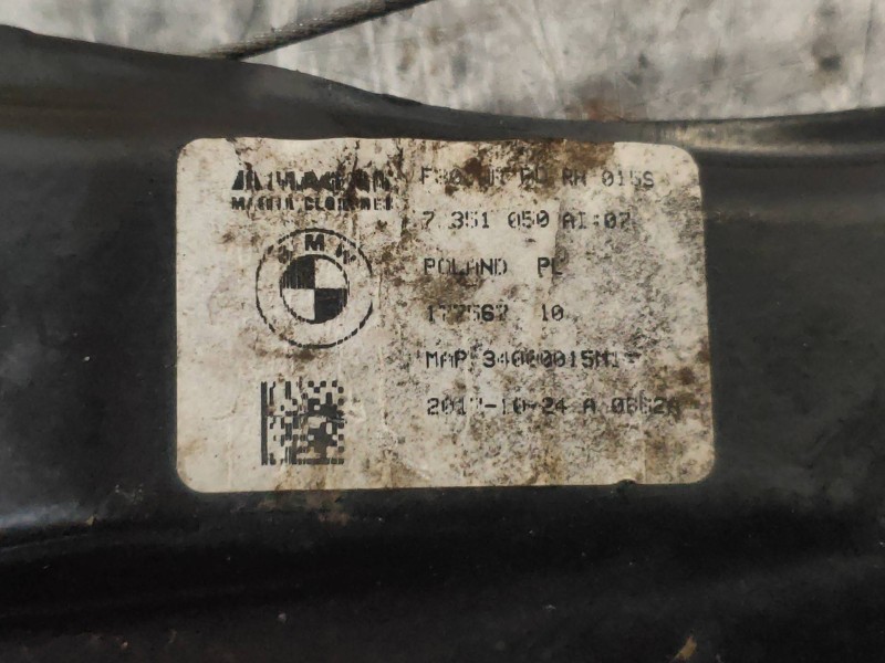 Recambio de elevalunas trasero derecho para bmw serie 3 lim. (f30) 318d referencia OEM IAM 7351050AI07  
