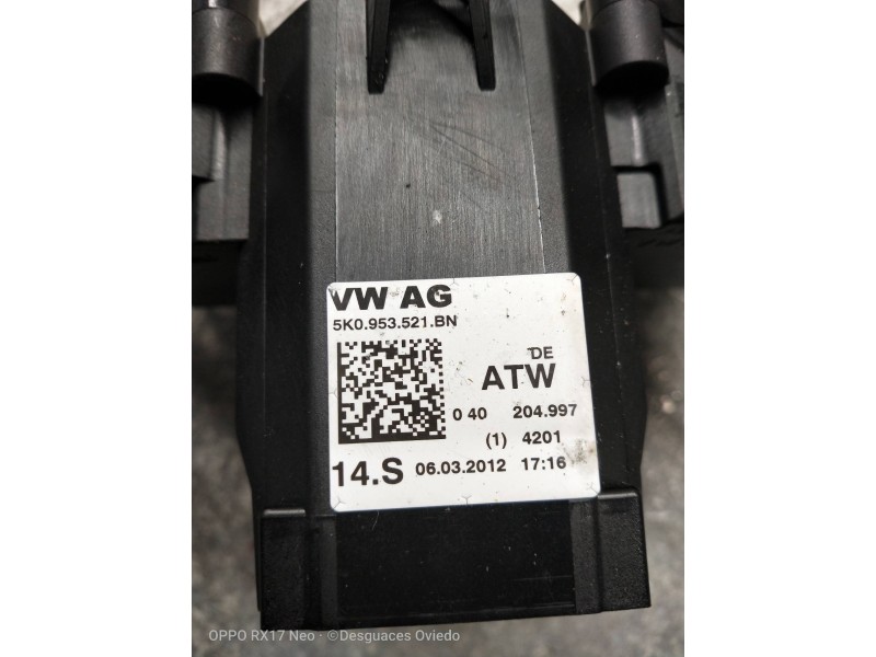 Recambio de mando luces para seat leon (1p1) reference referencia OEM IAM 5K0953521BN 5K0953502M 