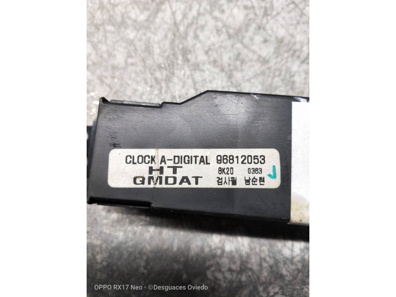 Recambio de pantalla multifuncion para chevrolet lacetti se referencia OEM IAM 96812053 8K200363 