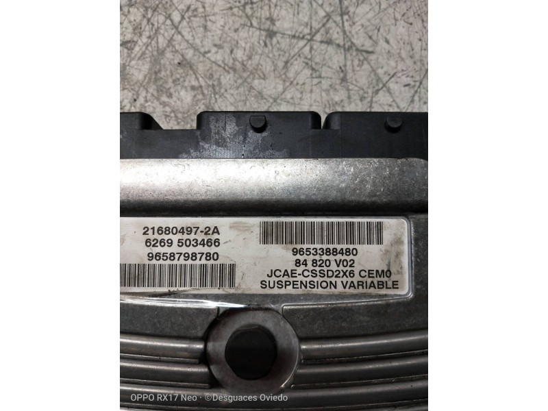 Recambio de centralita suspension para peugeot 407 st sport pack referencia OEM IAM 9658798780 9653388480 216804972A JCAE