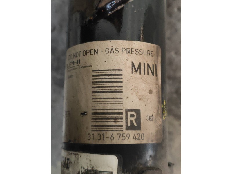 Recambio de amortiguador delantero derecho para bmw mini (r50,r53) cooper referencia OEM IAM 31316759420  